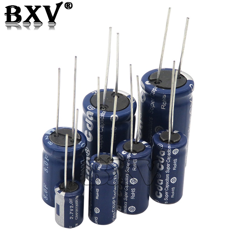 2PCS Super Capacitor Farad Capacitor ใหม่ PUMUDDSY 2.7V 2F 3.3F 4F 4.7F 5F 6F 7F 8F 10F 15F 20F 25F 30F 60F ราคา ถูกที่สุด ดีลบีเคเค แกลเลอรีภาพที่ 2
