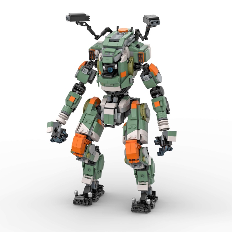 BT-7274 Vanguard-class Titan From Titanfall 2 Building Blocks Creative Expert Mecha Game Bricks Toys
