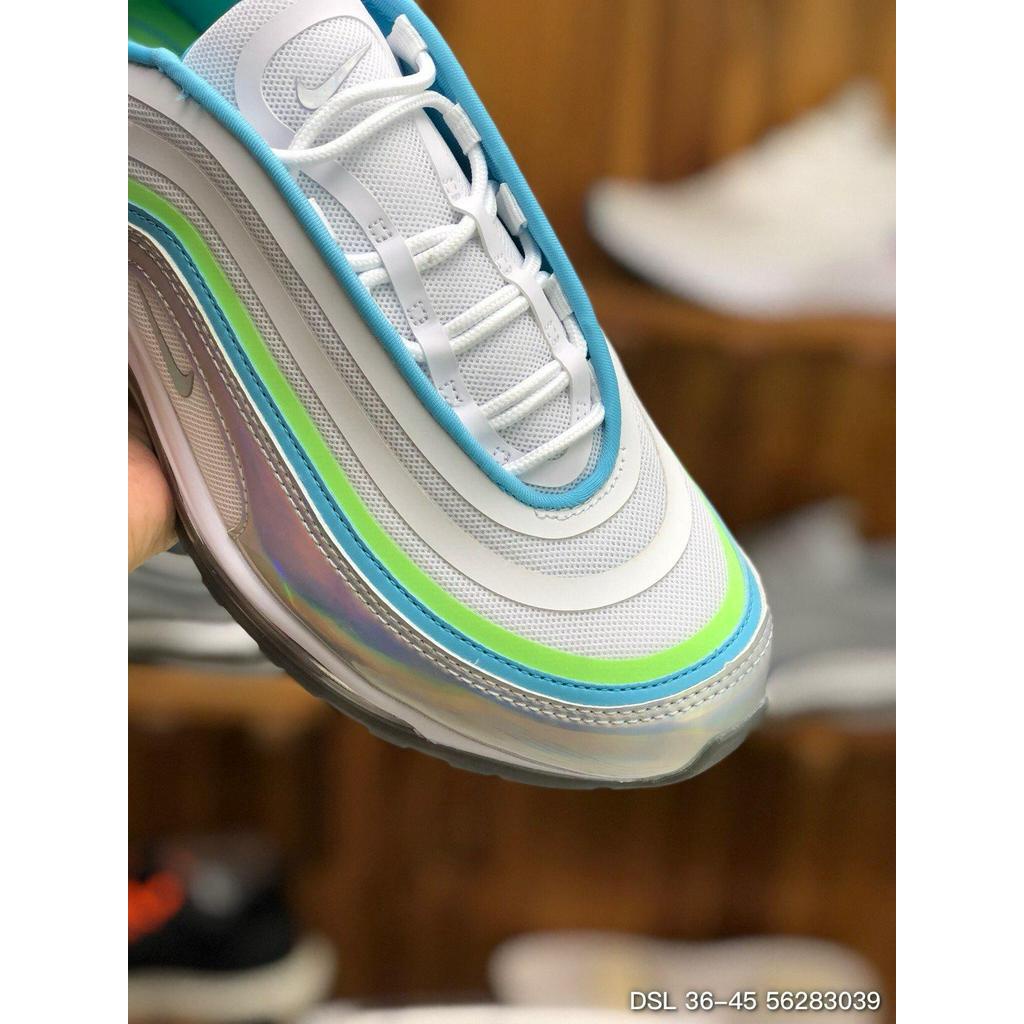 Ready Stock Nike Air Max 97 OG Men Women's Running Shoes Outdoor Sports Low-top Sneakers purple