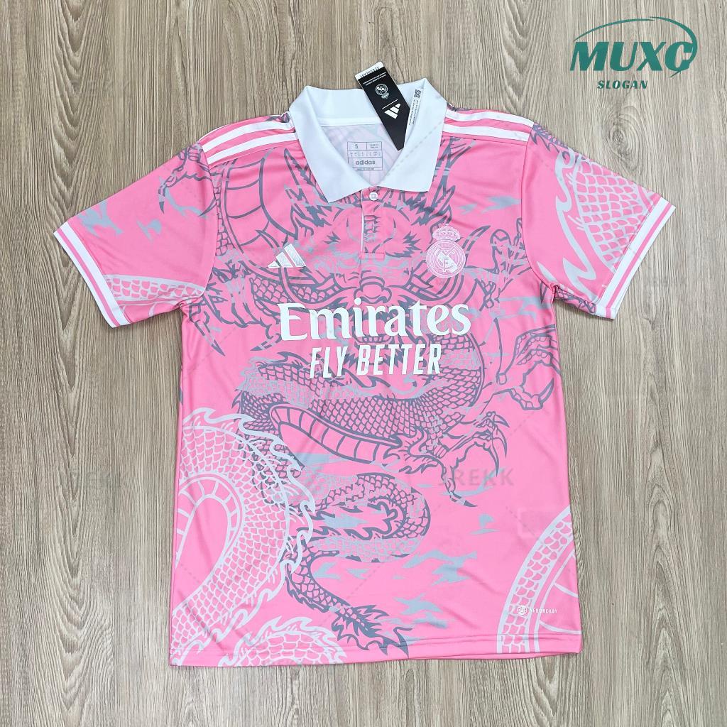 【ฟรีชื่อและตัวเลขที่กําหนดเอง】เสื้อบอล เสื้อผู้ใหญ่ Real Madri เรอัลมาดริด เนื้อผ้าโพลีเอสเตอร์ เกรดแฟนบอล AAA