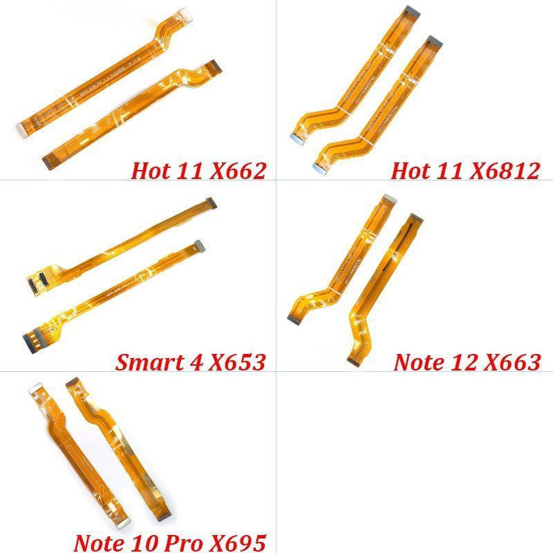 สายเคเบิลเมนบอร์ด USB สําหรับ Infinix Hot 8 Lite 11 11s Smart 4 Note 10 Pro 12 X650 X662 X6812 X653 X663 X695