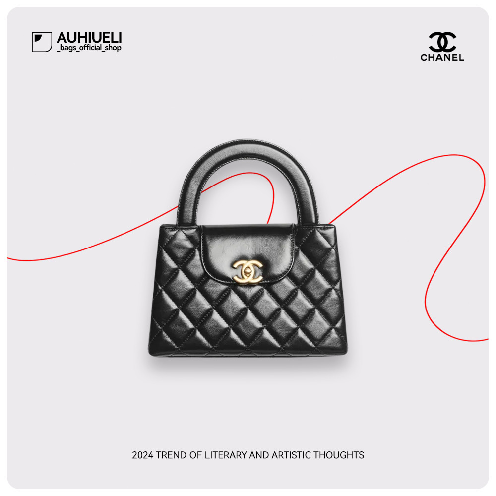 ของแท้ 100% CHANEL Crossbody Bags สีดำ AS4416-B14296-94305