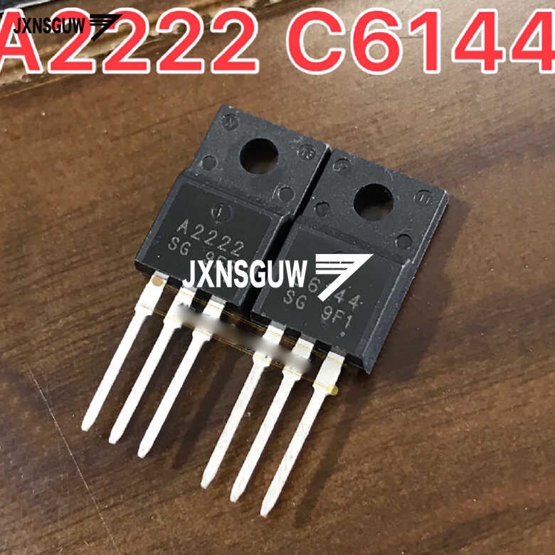 20 คู่ 2SA2222 2SC6144 TO-220F A2222 C6144 เครื่องพิมพ์เมนบอร์ดแกนหลัก Triodes One Stop