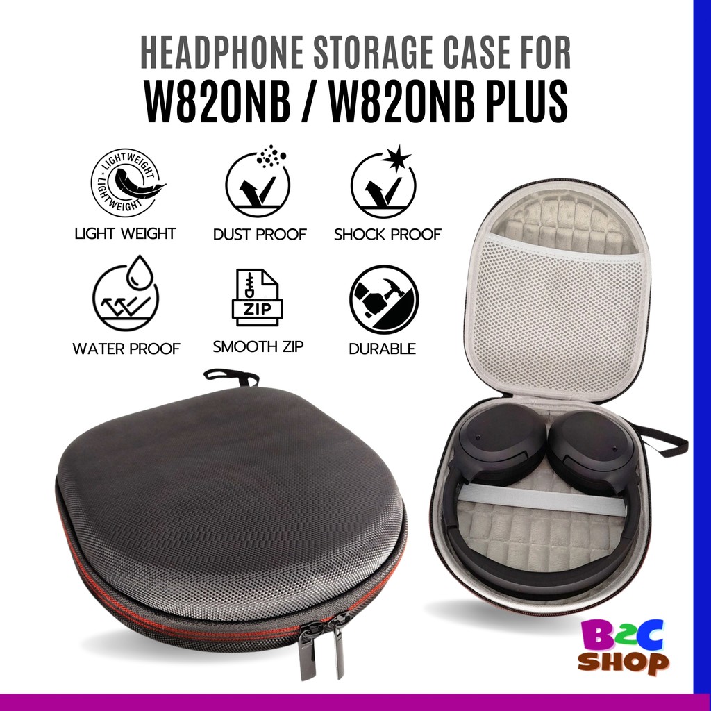 Edifier W820NB / W820NB Plus หูฟังเข้ากันได้กระเป๋าเก็บเคสหูฟัง