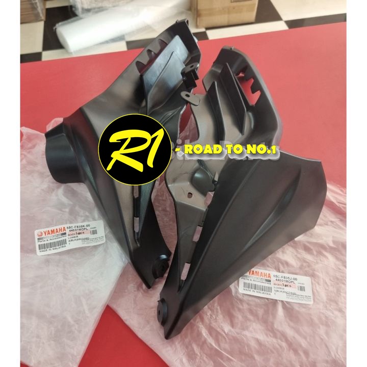 YAMAHA LC135 V2 V3 V4 V5 V6 V7 ด้านหน้าฝาครอบต่ําภายใน COWLING KEPUK SAMPAN HLY 55C-F835J F835K
