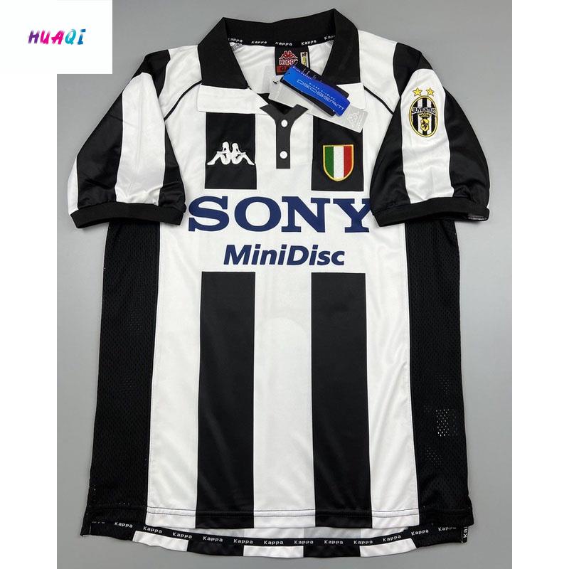 เสื้อบอล ย้อนยุค ยูเวนตุส 1997 เหย้า Retro Juventus Home เรโทร คลาสสิค 1997-98