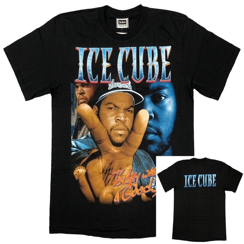 เสื้อยืด ลาย ICE CUBE TODAY WAS A GOOD DAY ( THE ROXX )
