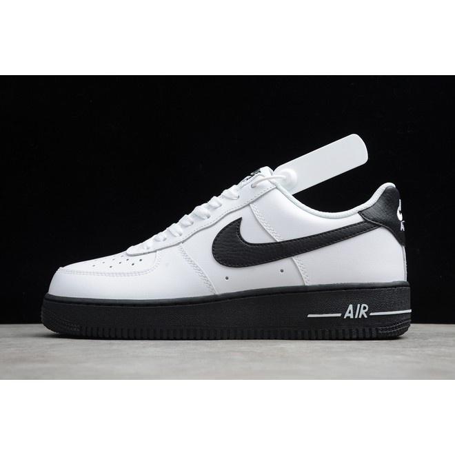 Nike Nike 2020 Nike Air Force 1 Low University สีดำสีขาว/สีดำ CK7663-101 รองเท้าวิ่งรองเท้าผ้าใบ s5