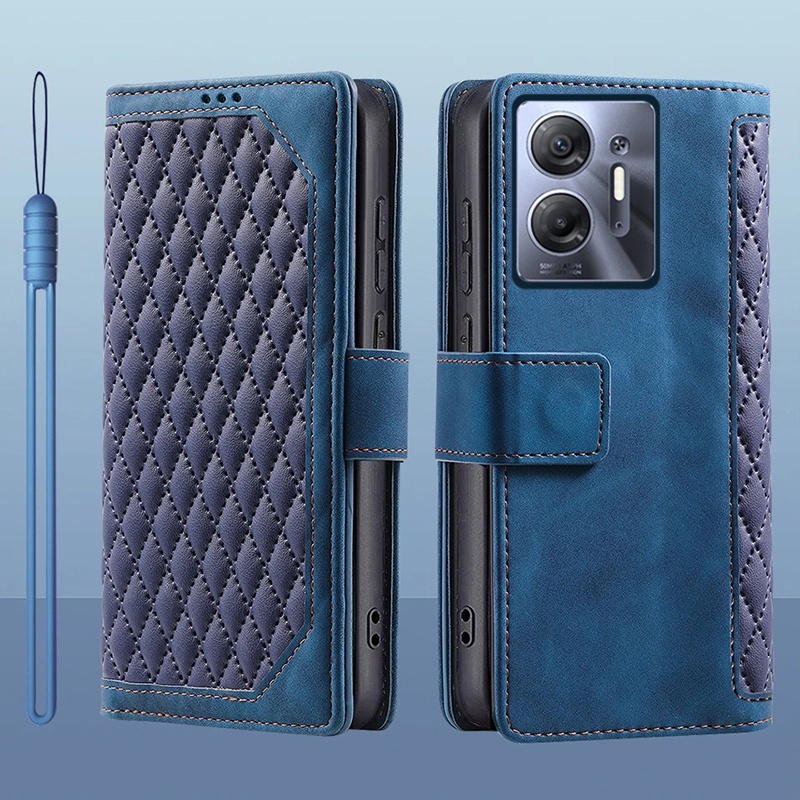 เคสมือถือ แบบหนัง ฝาพับ พร้อมช่องใส่บัตร สําหรับ Infinix Hot 30 5G X6832 Infinix Hot 30 5G X6832 Hot