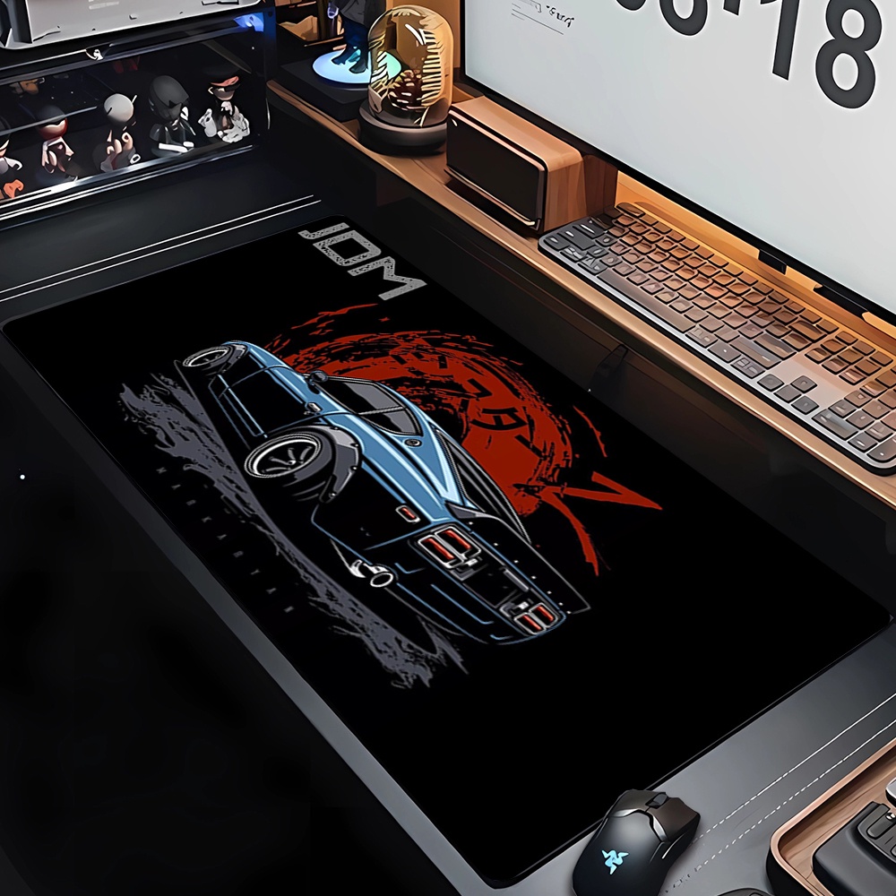 โตเกียวญี่ปุ่นกีฬารถ Jdm Drift คุณภาพสูง Gaming Mice Mousepad ขนาดสําหรับ CSGO เกมเครื่องเล่นเดสก์ท็อป PC คอมพิวเตอร์แล็ปท็อป