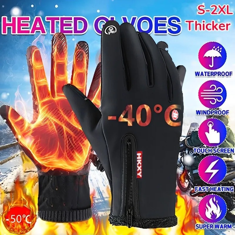 ถุงมือให้ความอบอุ่น ฤดูหนาว สําหรับผู้ชาย ผู้หญิง ยุทธวิธี หน้าจอสัมผัส ผู้หญิง กลางแจ้ง กันน้ํา เดินป่า เล่นสกี ตกปลา สโนว์บอร์ด ขี่จักรยาน กันลื่น ถุงมือร้อน