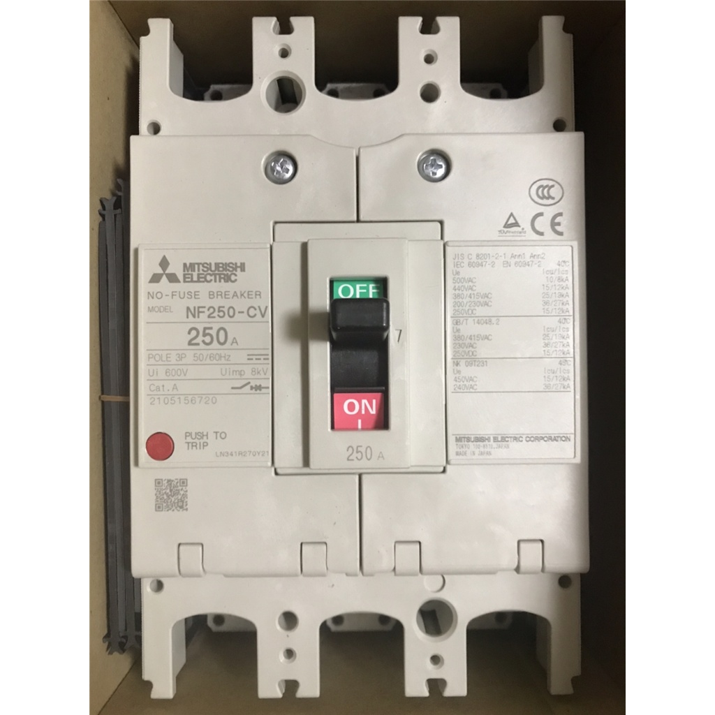 YTH SZ ใหม่แท้ NF250-CV 3P 250A 25kA New Ones