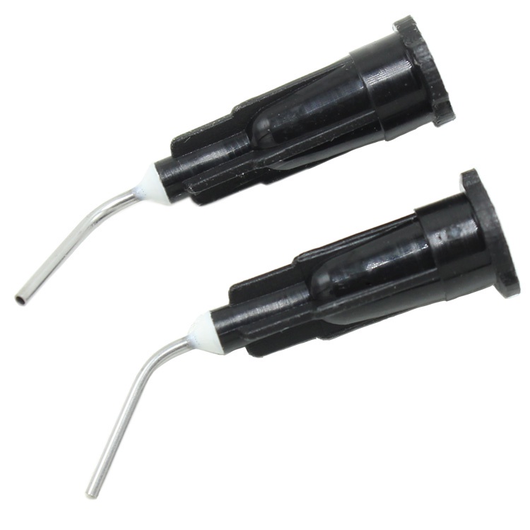 พลาสติกชลประทานทันตกรรม ปลายงอ สําหรับการฟอกสีฟัน 100 ชิ้น - รูปที่ 4