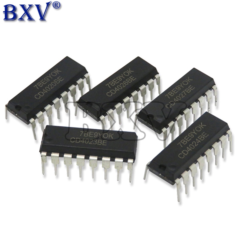 10PCS CD4026BE DIP-16 CD4026 HEF4026BP DIP CD4020BE CD4021BE CD4023BE CD4024BE CD4027BE CD4028BE CD4
