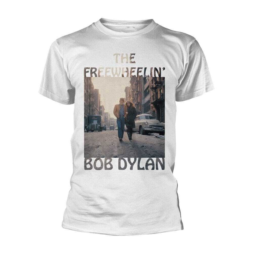 เสื้อยืด พิมพ์ลาย The Freewheelin' Bob Dylan สําหรับผู้ชาย และผู้หญิง