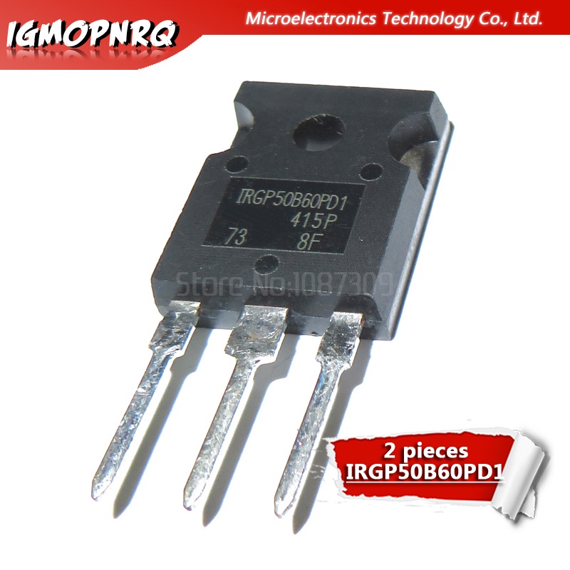 2PCS IRGP50B60PD1 TO-3P IRGP50B60 TO-247 GP50B60PD1 ใหม่