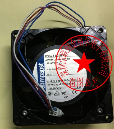 BH พัดลมอุปกรณ์โครงอลูมิเนียมเยอรมันแท้ดั้งเดิม DV5218/2N DV5218/12NA 48V 3 สาย