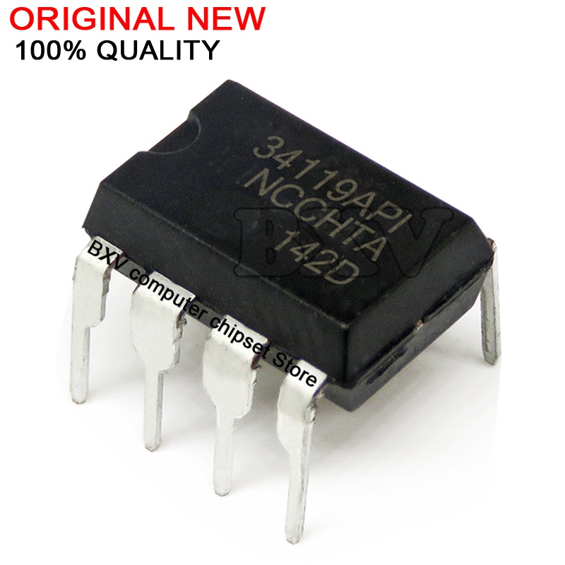 10PCS MC34063API MC34063 DIP-8 34063API MC34119P MC34119 DIP ชิป IC