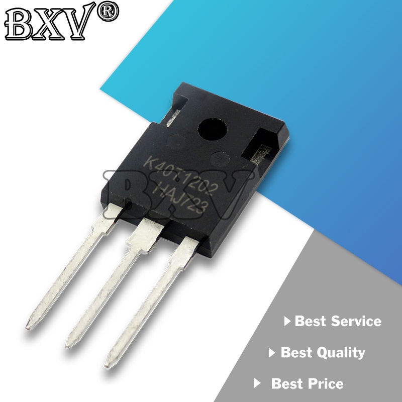 วงจรรวม IKW40N120T2 TO-247 K40T1202 TO247 IKW40N120 IGBT 40A 1200V 40T1202 2 ชิ้นต่อล็อต