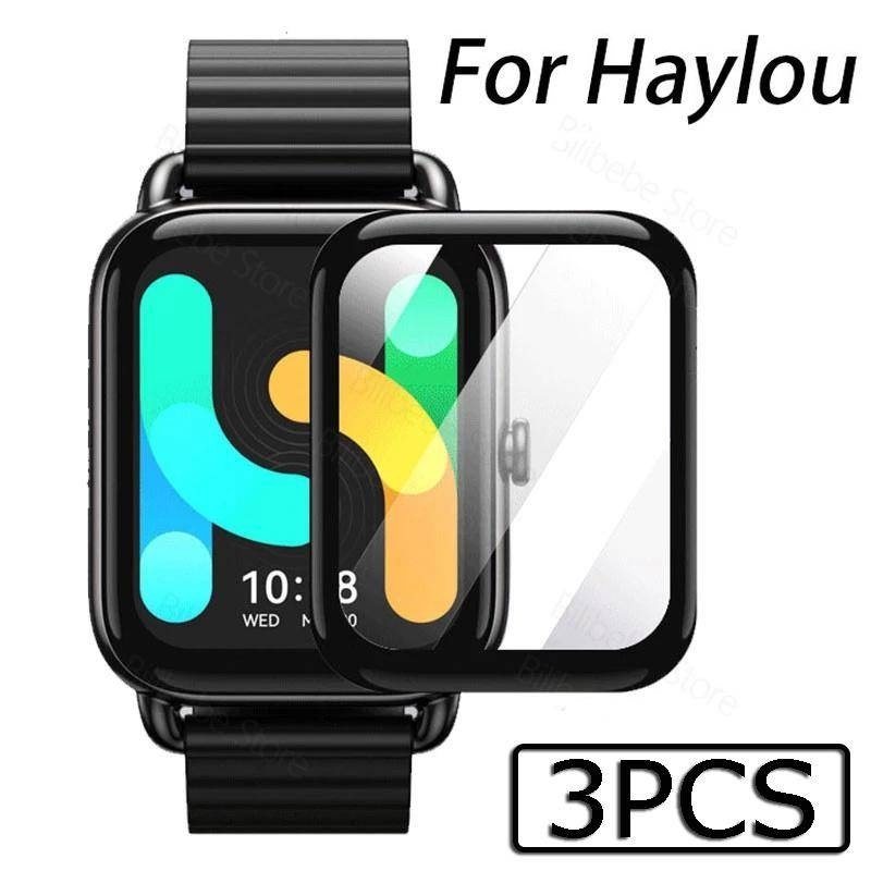 ฟิล์มกันรอยหน้าจอ แบบนิ่ม 20D สําหรับ Haylou LS02 LS01 Smart Watch 2 Solar LS05