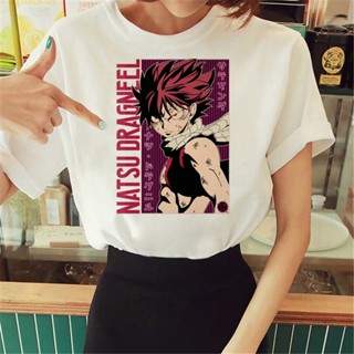 เสื้อท็อป ลายอนิเมะ Fairy Tail Y2K สําหรับผู้หญิง