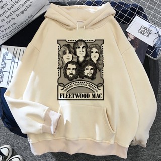 Rumours Fleetwood Mac เสื้อกันหนาวมีฮู้ด ผ้าฟลีซ สไตล์เกาหลี สําหรับผู้หญิง