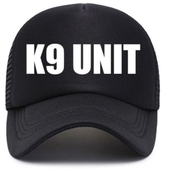 คุณภาพสูง K9 UNIT หมวกตาข่าย หมวกตาข่าย หมวก Trucker หมวกเบสบอล