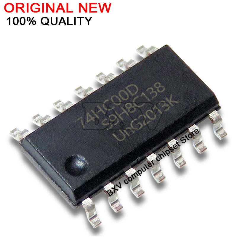 20PCS 74HC00D SOP14 74HC00 SOP SN74HC00DR SOP-14 SN74HC00 ชิป SMD