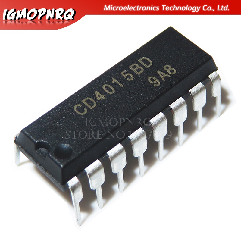 10 ชิ้น CD4015BE CD4015 DIP ใหม่