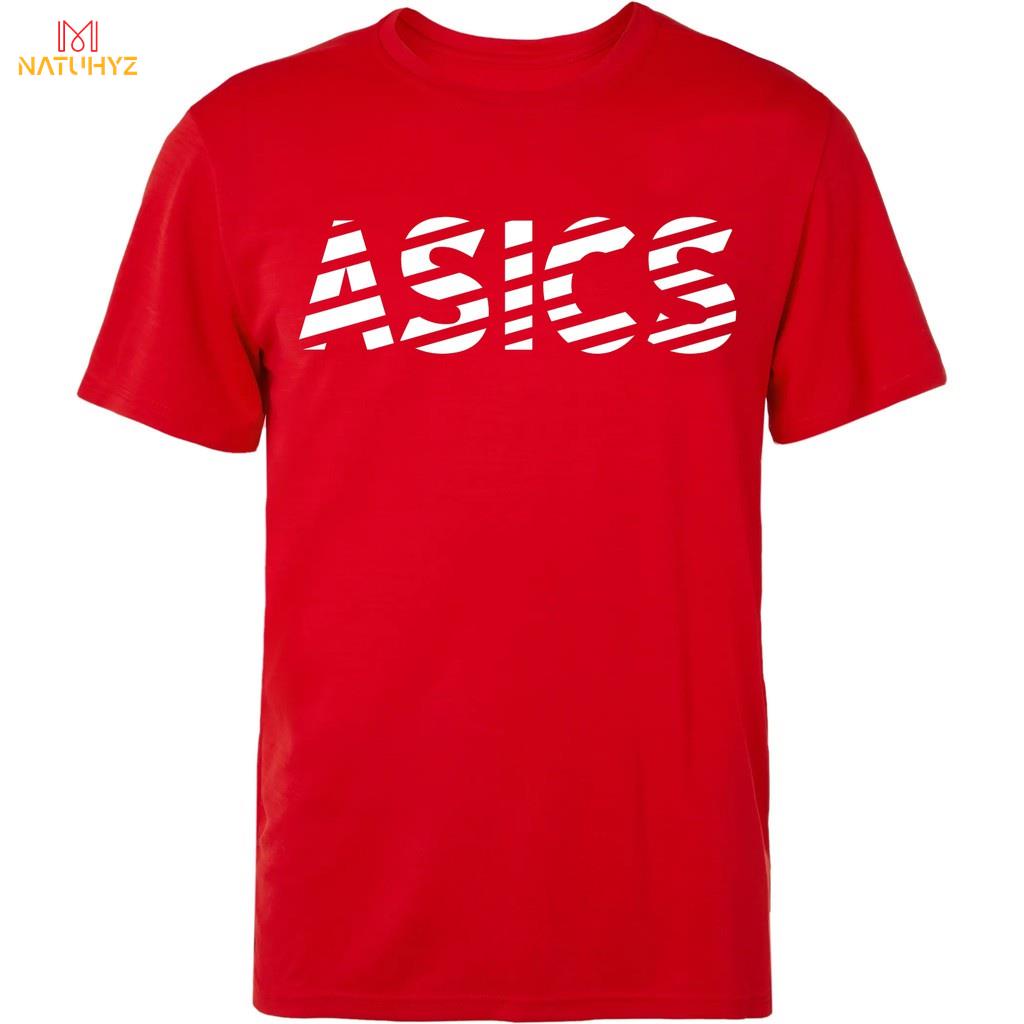 Asics Summer Active Print Short Sleeve T-Shirts For Men And Women