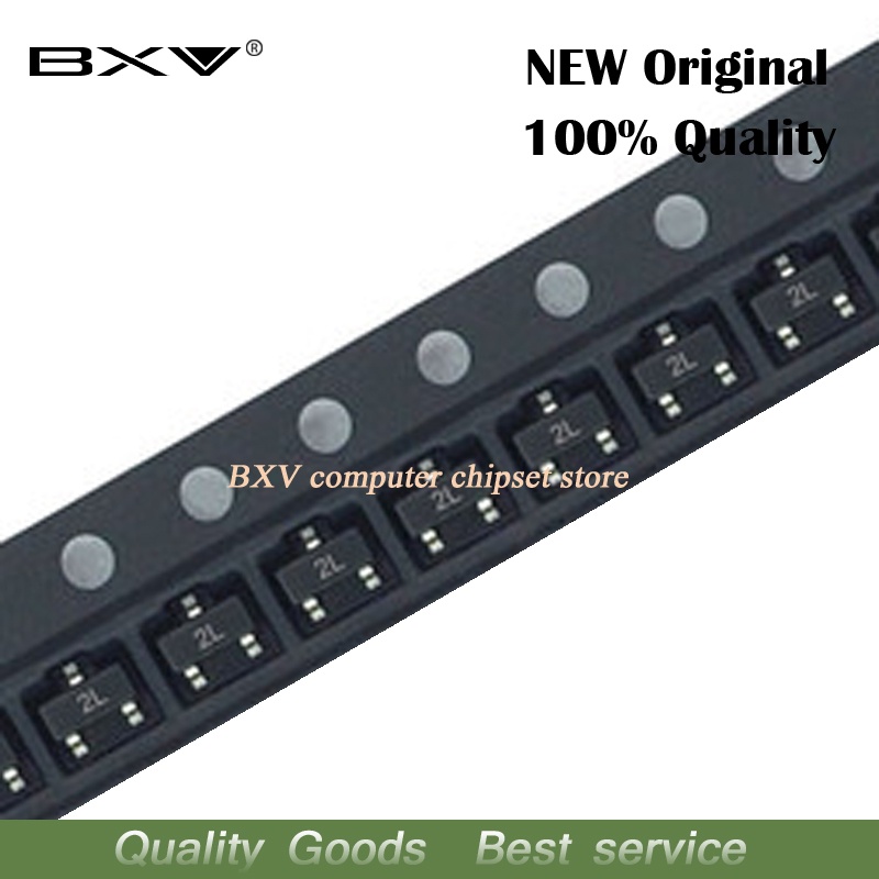 100PCS 2N5401 2L MMBT5401 2L SOT23-3 SOT23 ชิป SMD