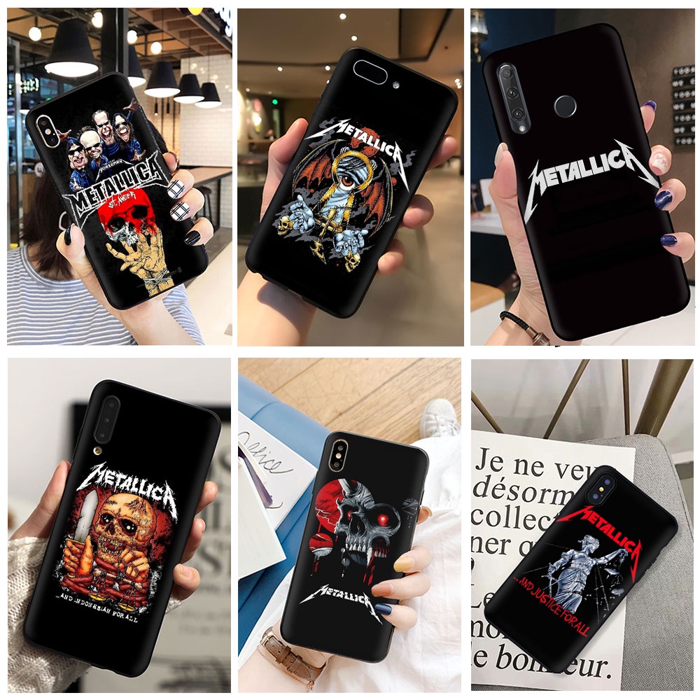 เคสโทรศัพท์มือถือ ซิลิโคนนุ่ม ลาย Metallica G4S1 สําหรับ iPhone 15 15Pro 15ProMax 15Plus