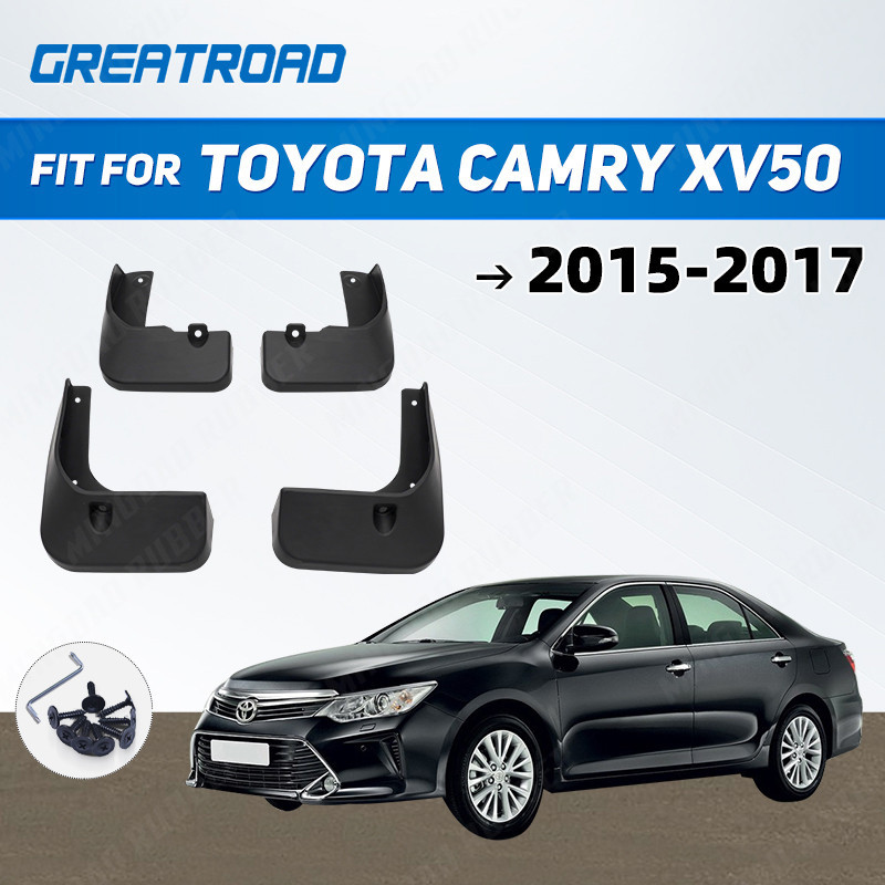 บังโคลนหน้า หลังรถยนต์ สําหรับ Toyota Camry XV50 2015 2016 2017 4 ชิ้น