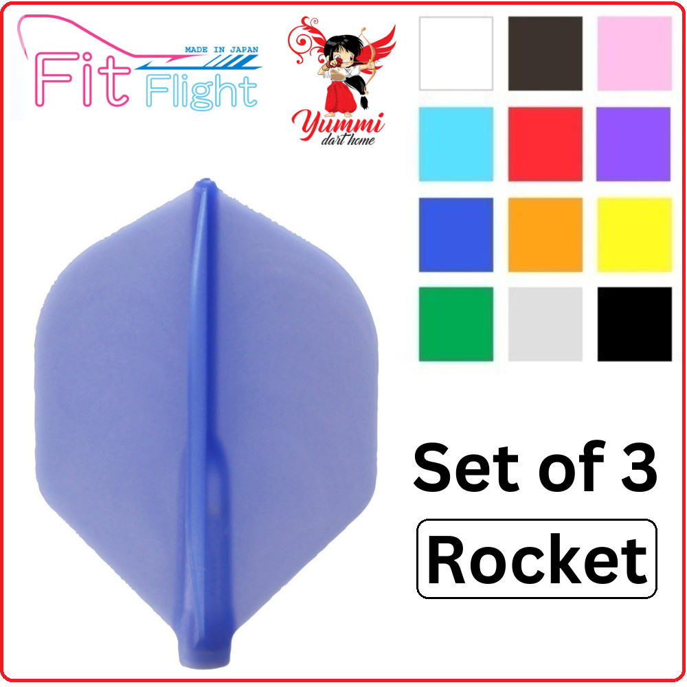 COSMO DART FIT FLIGHT DART FLIGHT SET 3 ชิ้น - ROCKET