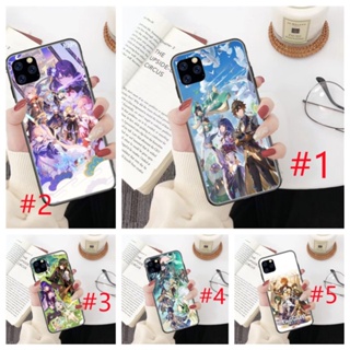 เคสโทรศัพท์มือถือ สําหรับ OnePlus 8 8T 9 9R 10 11 Pro 11R 230411 เคสโทรศัพท์มือถือ แบบนิ่ม พิมพ์ลาย Genshin game สีดํา