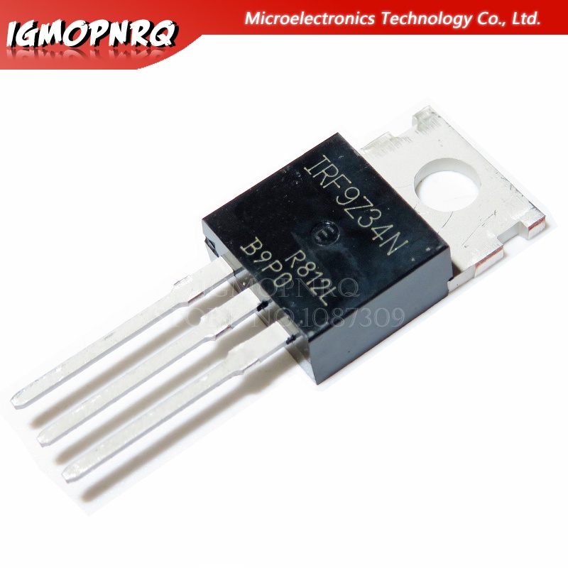 10 ชิ้น IRF9Z34N IRF9Z34 IRF9Z34NPBF MOSFET MOSFT PCh -55V -17A 100mOhm 23.3nC TO-220 ใหม่