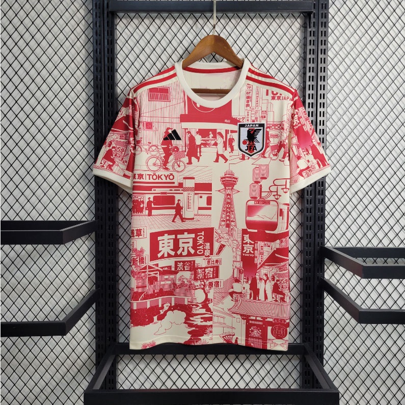 เสื้อกีฬาแขนสั้น ลายทีมชาติญี่ปุ่น Tokyo Special Edition Kit 23-24