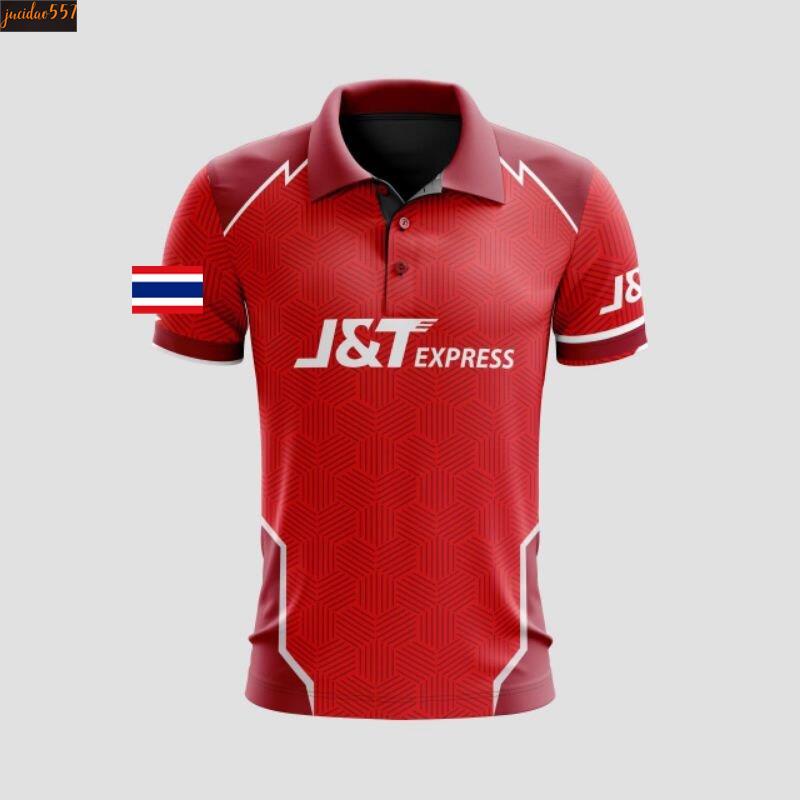 Jucidao557-เสื้อยืดผู้ชาย Frontliner J&T Express Special Edition