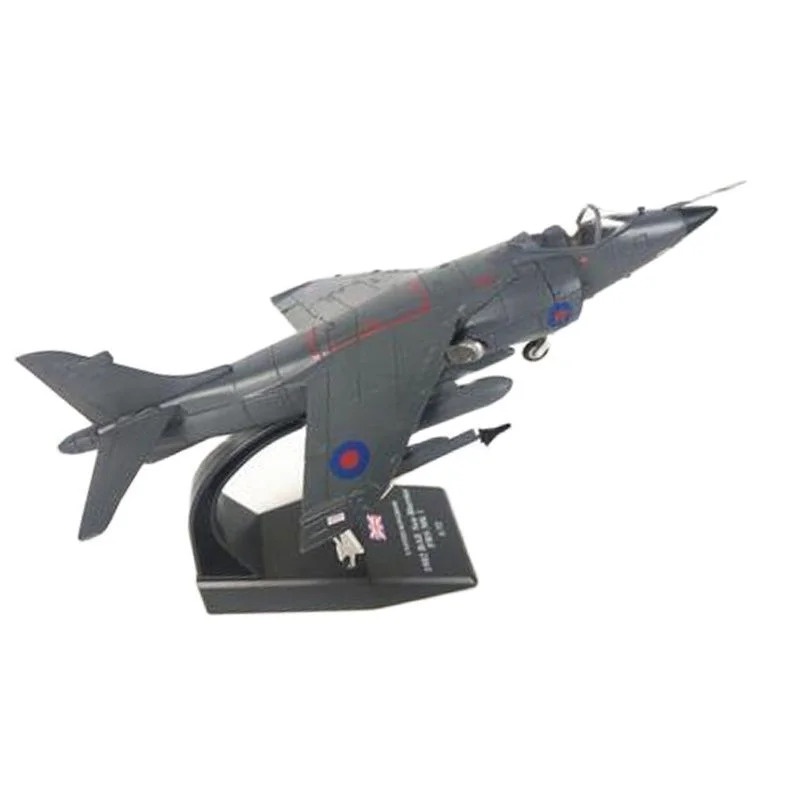 1:72 Sea Harrier Jet Vertical Takeoff และ Landing AV-8B Alloy Trim Fighter เครื่องบินรุ่น