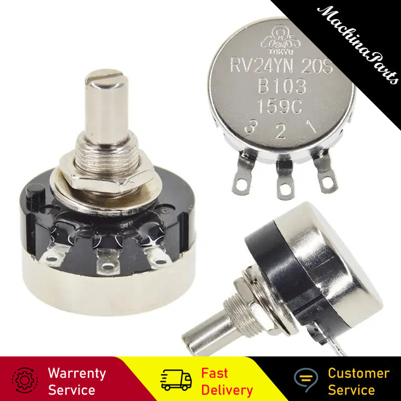 ต้นฉบับนําเข้าจากญี่ปุ่น TOCOS Potentiometer RV24YN20S B102 B202 B502 B103