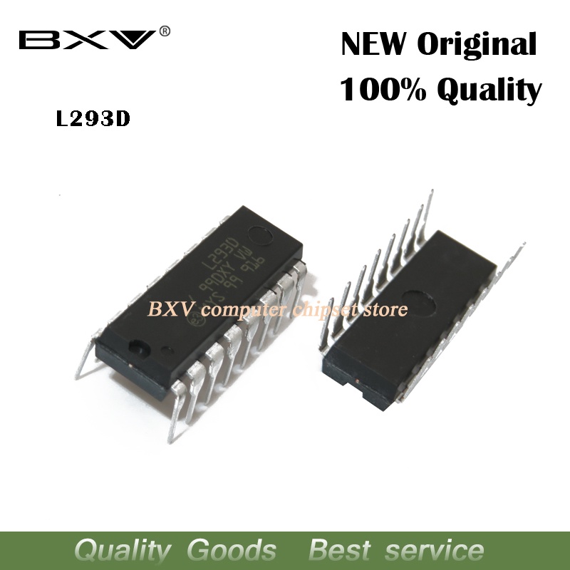 5PCS L293D DIP16 L293 DIP 293D DIP-16 ชิป IC