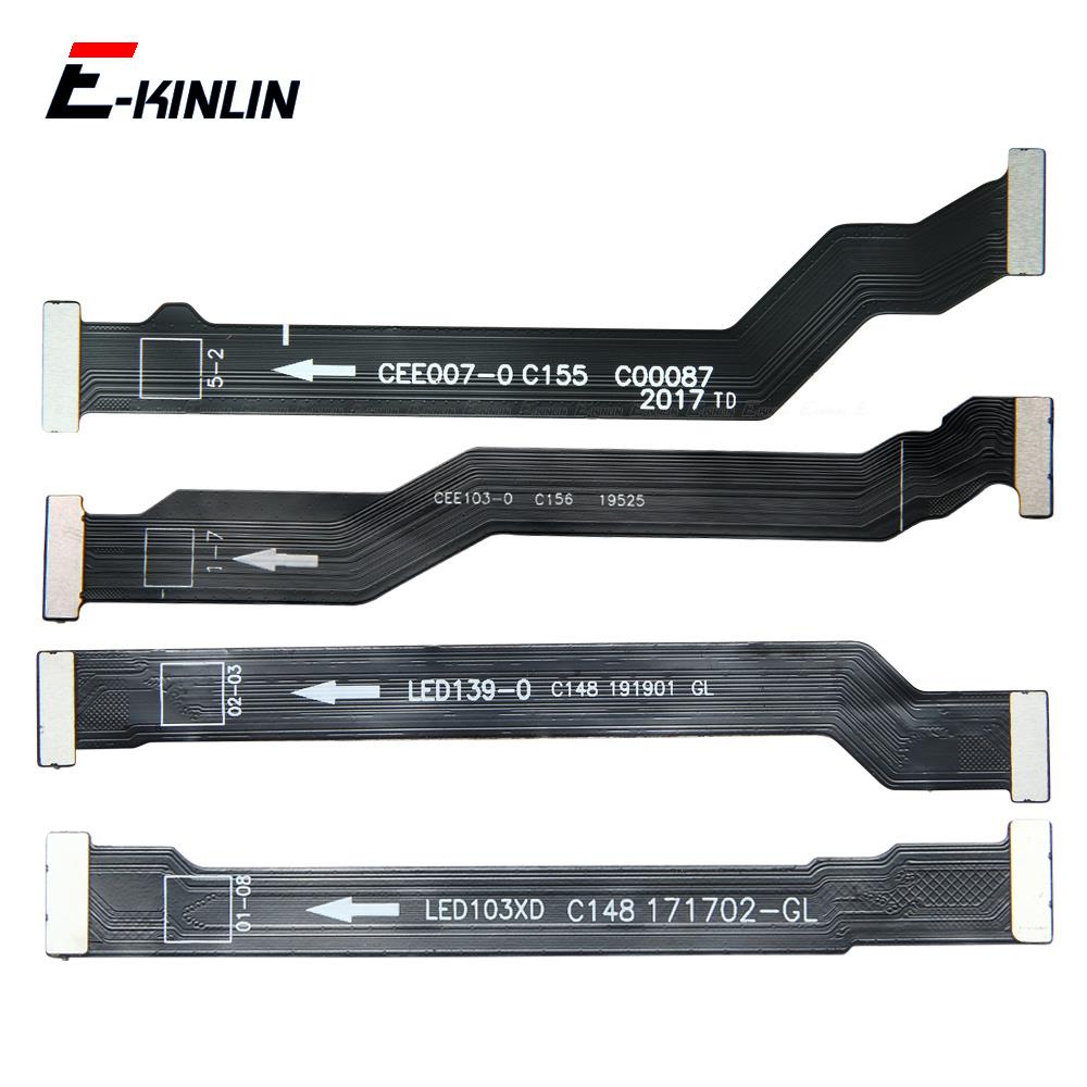 บอร์ดหลักเมนบอร์ดเมนบอร์ดตัวเชื่อมต่อ LCD Flex Cable สําหรับ OnePlus 7 7T 8 Pro 8T เปลี่ยนชิ้นส่วน