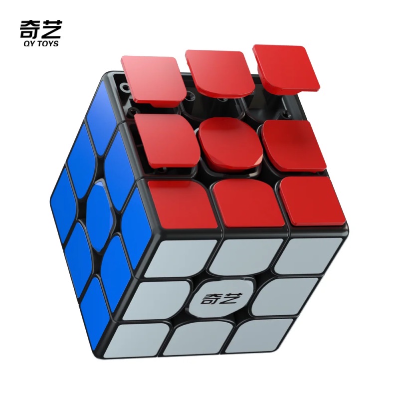 Qiyi Qimeng V3 เซรามิค Sailing Puzzle Cube 3x3 ความเร็ว Cube Magic Cube Bright สีของเล่นสําหรับผู้ให