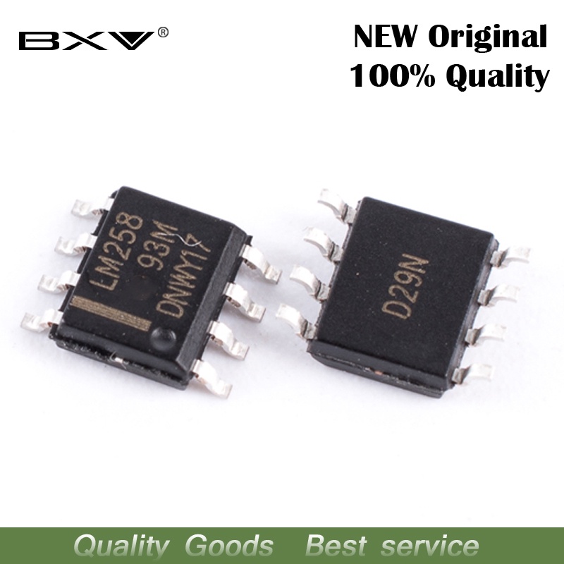 ชิป SMD LM258DR SOP8 LM258 SOP 258DR 10 ชิ้น