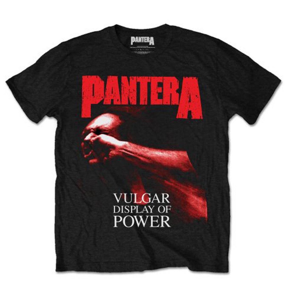 เสื้อยืด พิมพ์ลาย Pantera Vulgar Display of Power Thrash Metal สําหรับผู้ชาย และผู้หญิง