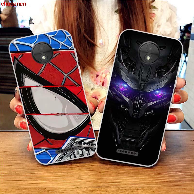 สําหรับ Motorola Moto C E4 G5 G5S G6 E5 E6 Z Z2 Play Plus M X4 Spider-Man เคสโทรศัพท์ Pattern02 ซิลิคอนอ่อนฝาครอบ