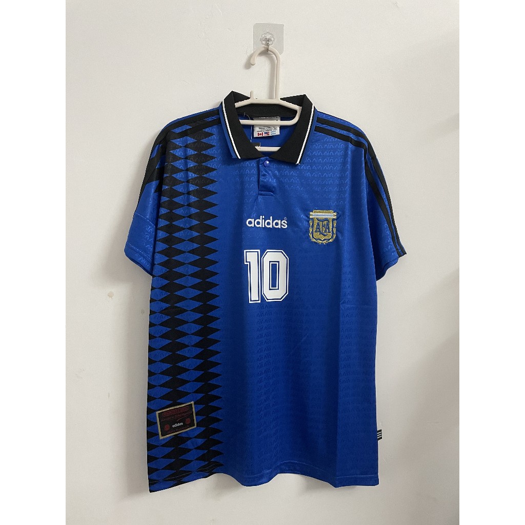 Argentina AWAY 1994 เสื้อกันหนาว แขนยาว ไซซ์ S-XXL