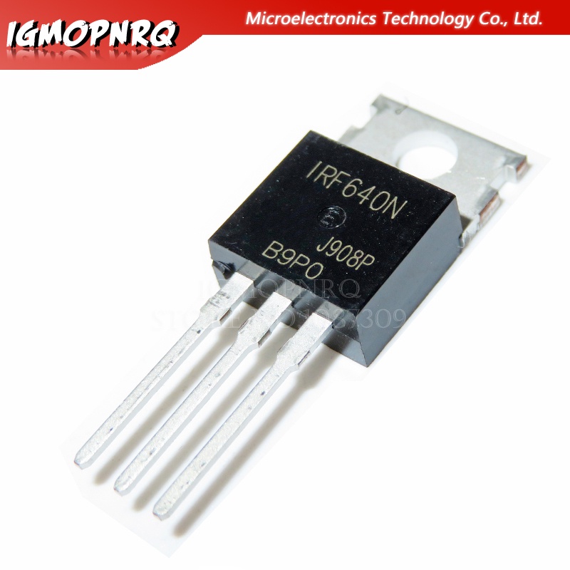 20pcs IRF640N F640 IRF640NPBF MOSFET MOSFET MOSFT 200V 18A 150mOhm 44.7nC TO-220 Field-effect ทรานซิ