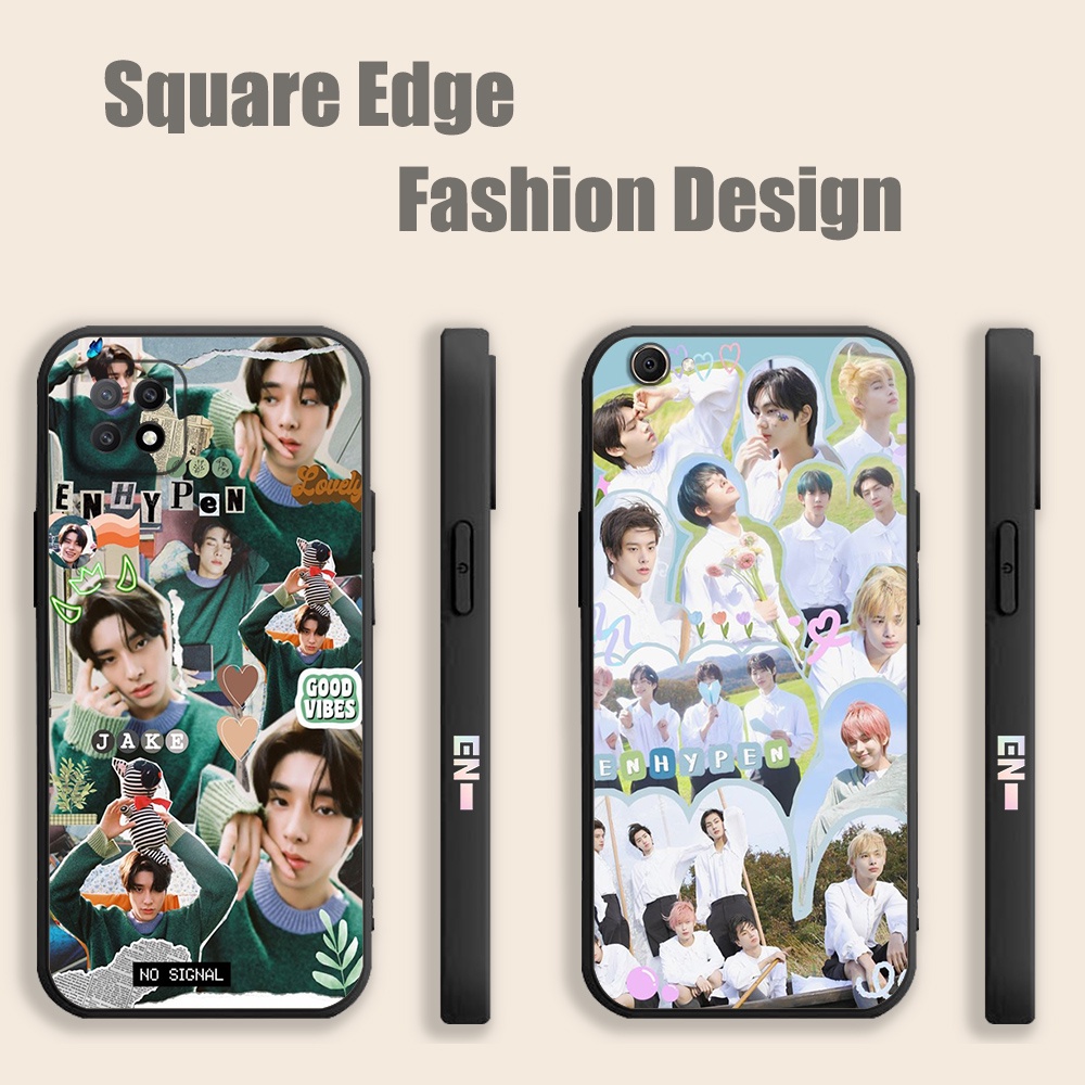 ปลอกสําหรับ infinix Hot 9 Pro Note 10 11 12 Smart 6 7 20 30i ENHYPEN group Jake Pops Concert UHD15 เ