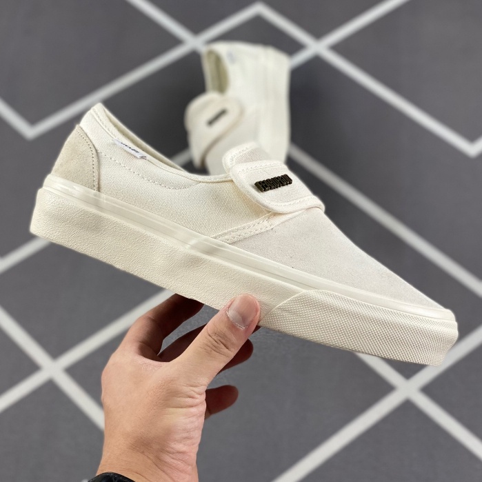 Fear Of God x Vans Slip-On 47V DX White Vans fog High Street God Shoes รองเท้า new